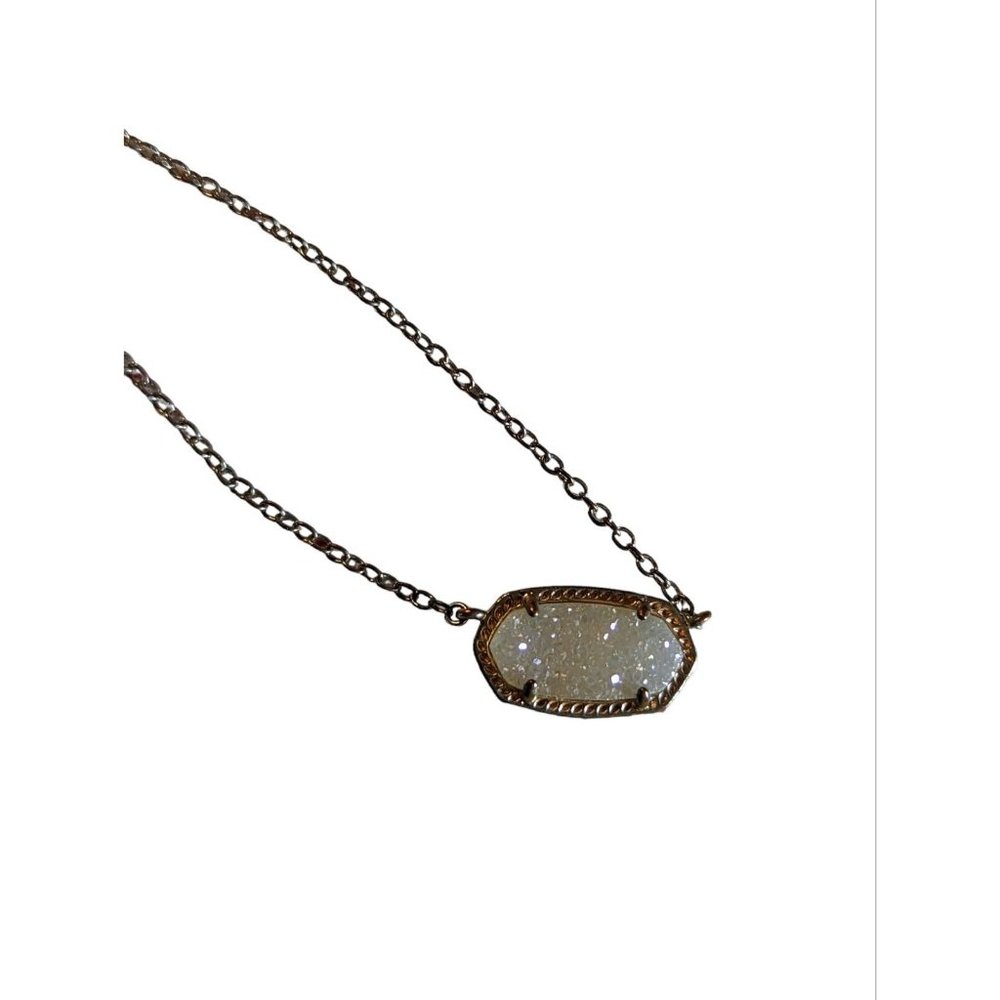 KENDRA SCOTT Drusy Elisa Light Bronze Chain